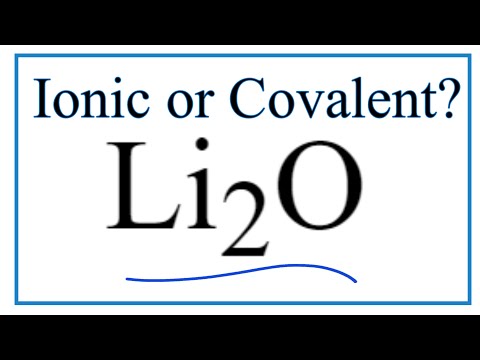 Video: Hur många litium är det i li20?