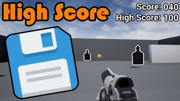 Set, Save And Load High Score - Unreal Engine 4 Tutorial