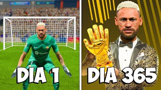 I made Neymar the best goalkeeper in the world!