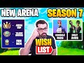 My Season 7 Wish List - Console FNCS, Daily Duos and New Arena System