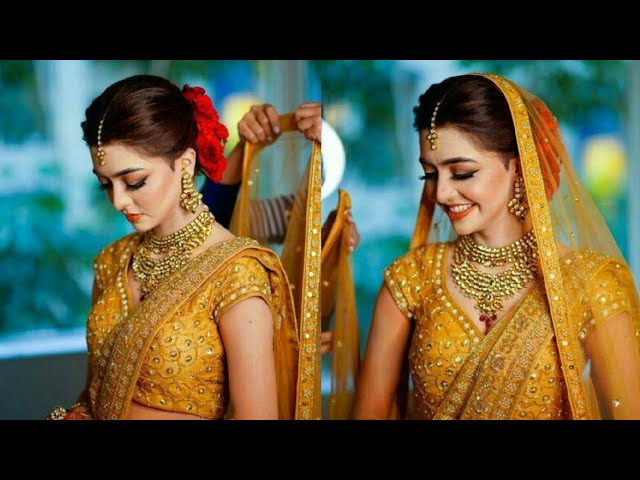 Amazing Dupatta Styling Ideas For the Brides Who Wants To Keep Their Hair  Down!