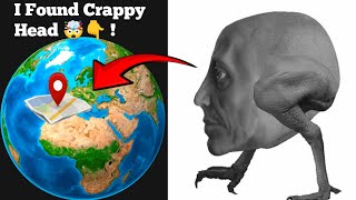 I Found A Crappy Head 👇🤯 on google map and google earth 🌎 #earthlocation2m #map #earth #hrbro76 