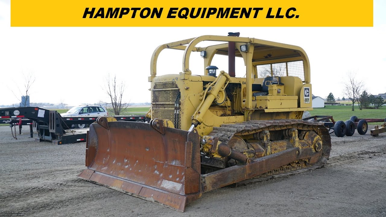1966 Caterpillar D7E For Sale YouTube