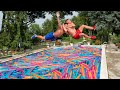 WWE MOVES IN MASSIVE POOL NOODLES