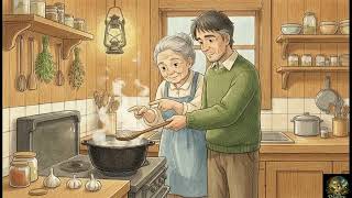 Memories On The Bus, Cooking And Rain ASMR | Ghibli Vibe Video screenshot 2