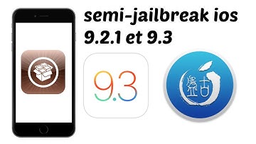 Semi jailbreak IOS 9.2.1/9.3