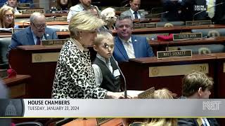 2024 Regular Session - Day 15 - Page Introduction, Rep. Jennifer Decker