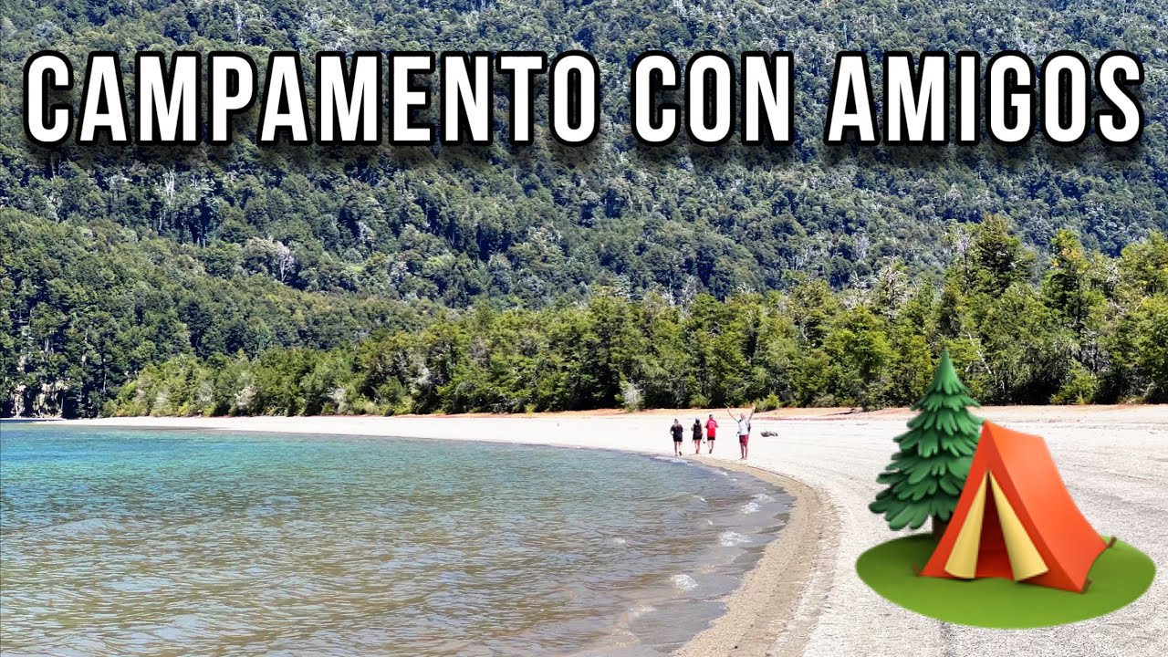 CAMPAMENTO con mis AMIGOS! Camping Brazo rincón 🏕️ arg.