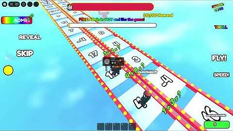 Jump on the Right Answer or FALL 😱 (Roblox)