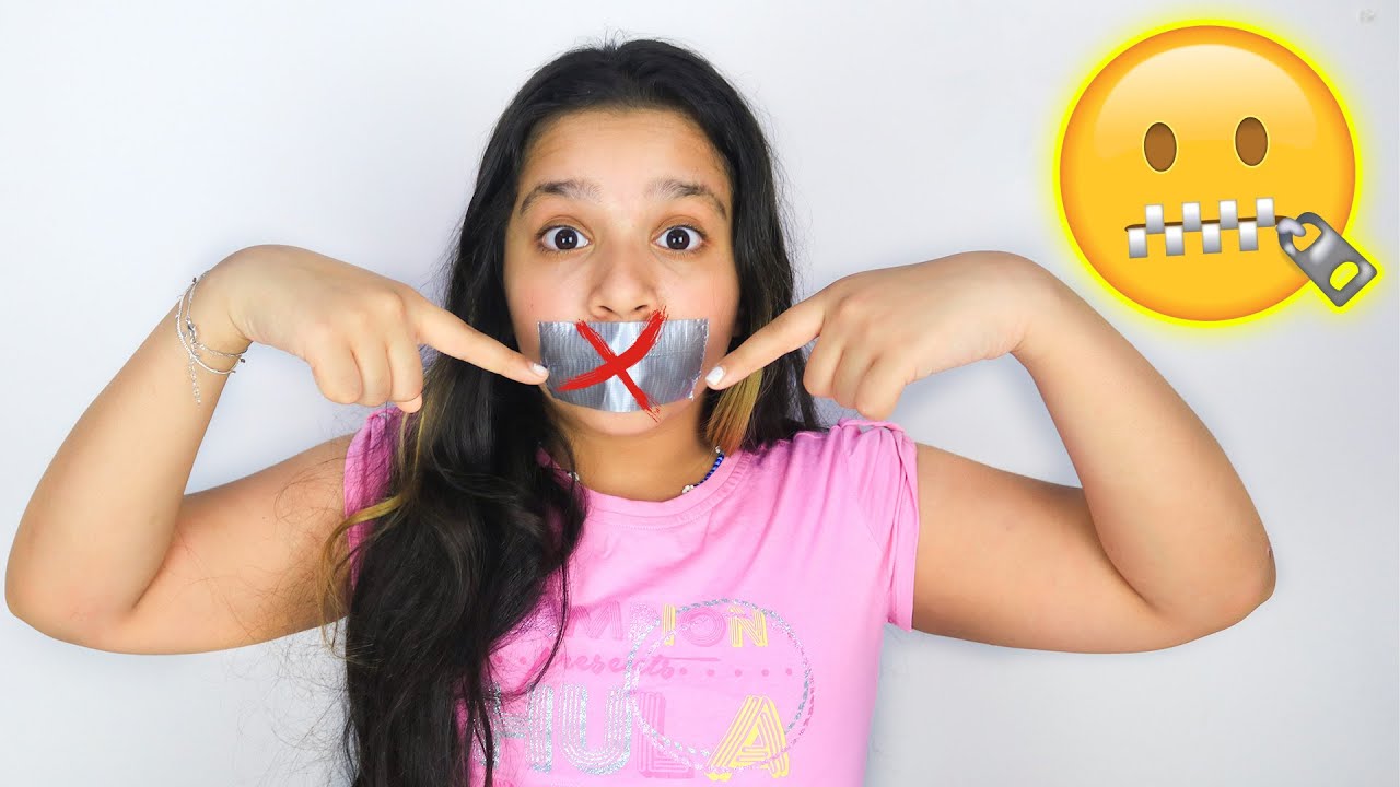 شفا ممنوع تتكلم ليوم كامل !!!! 😱🙊