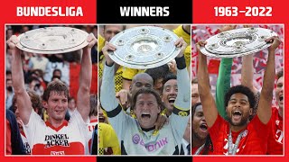 All Bundesliga Winners 🏆 1963 - 2022