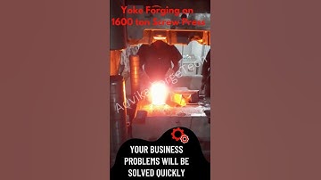 Yoke Forging | Bottom Clamp | Flange Forging | Gear | Screw Press