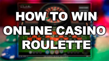 How to win online casino roulette
