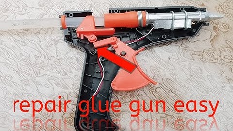 how to repair glue gun || glue gun trigger problem solved