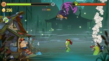Swamp Attack: Challenge 36: iOS Gameplay