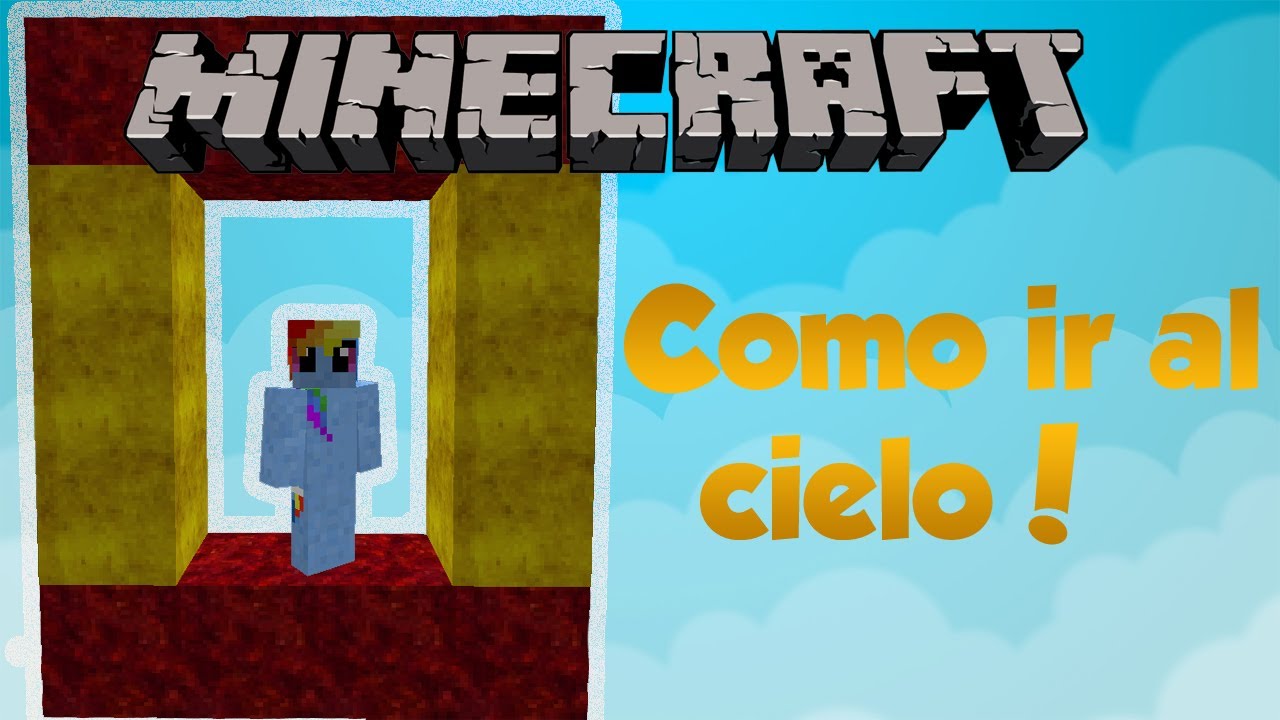 Minecraft Como Hacer Un Portal Al Cielo