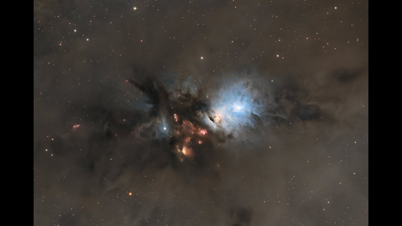 NGC 1333 LRGB Workflow Timeline