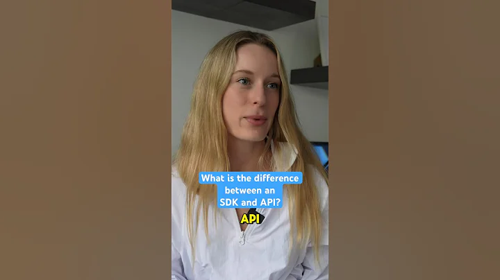 What is the difference between an SDK and API?