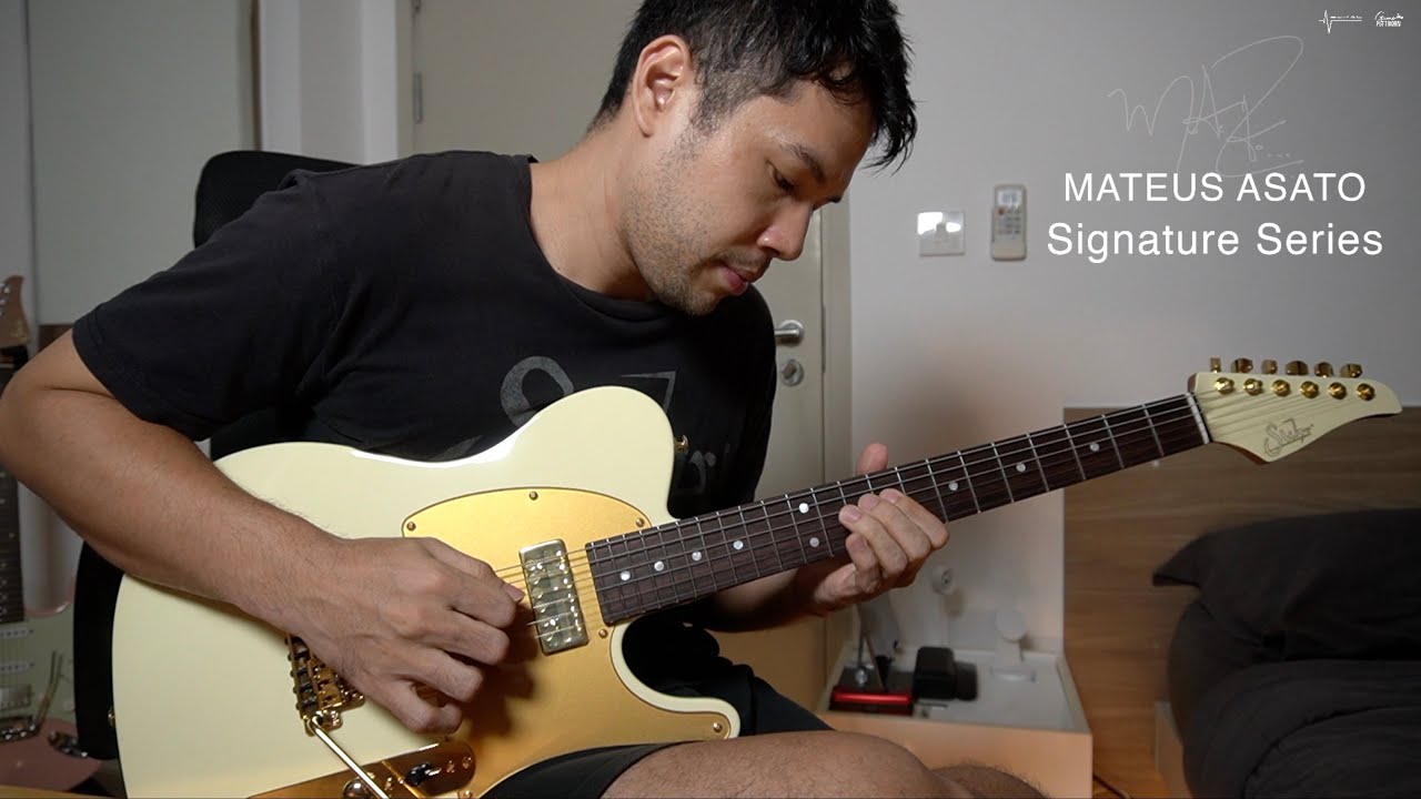All Tones..Suhr Mateus Asato Classic T II (Goldfoil) - Game Guitarist