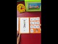 Flashcards for learning characters after age two, tear and stick style, making learning fun.