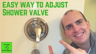 How to Increase Water Temperature for a Delta Shower Valve