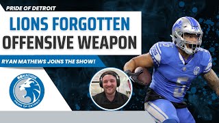 The Lions Most Forgotten Offensive Weapon?