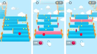 Bounce 3D : Stairs Jumping Red Ball Game screenshot 4