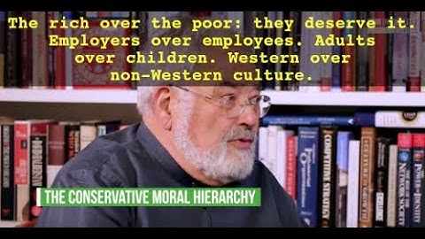 Using Moral Framing to Convince Opponents: George Lakoff