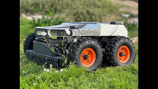 KNOX: An electric autonomous vehicle for grass cutting using GNSS RTK control system