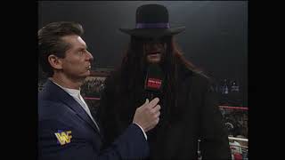 The Undertaker & Paul Bearer promo on Undertakers upcoming match vs Diesel at Wrestlemania XII (WWF)