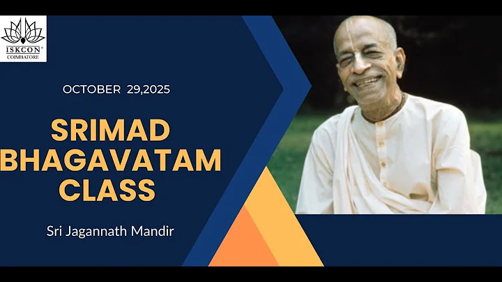 Srimad Bhagavatam Discourse 10.27.4 - H.G Srinivasa Hari Das - 29 -10 -2025