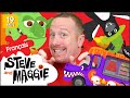 Le camion de glaces d&#39;Halloween ET PLUS pour les enfants avec Steve et Maggie Français