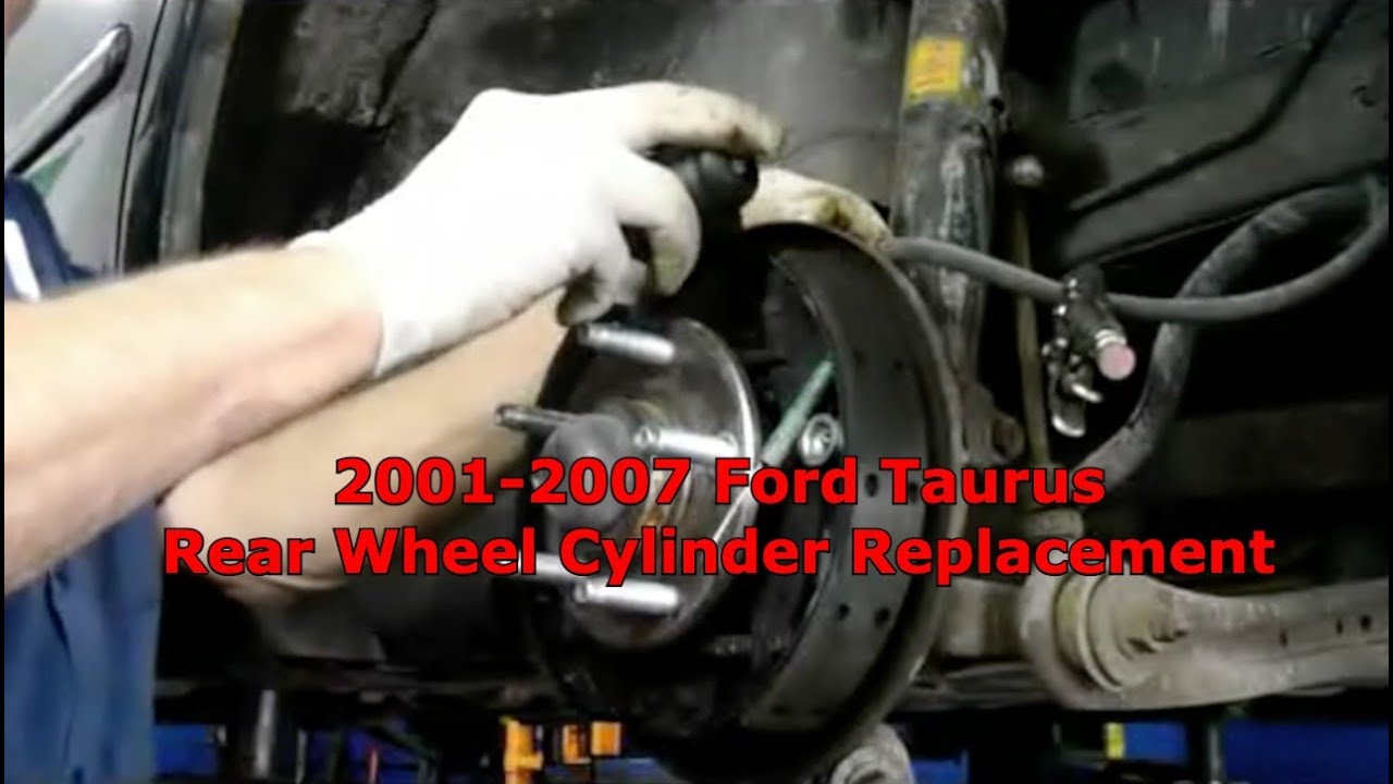 Rear Wheel Cylinder Replacement 20012007 Ford Taurus YouTube