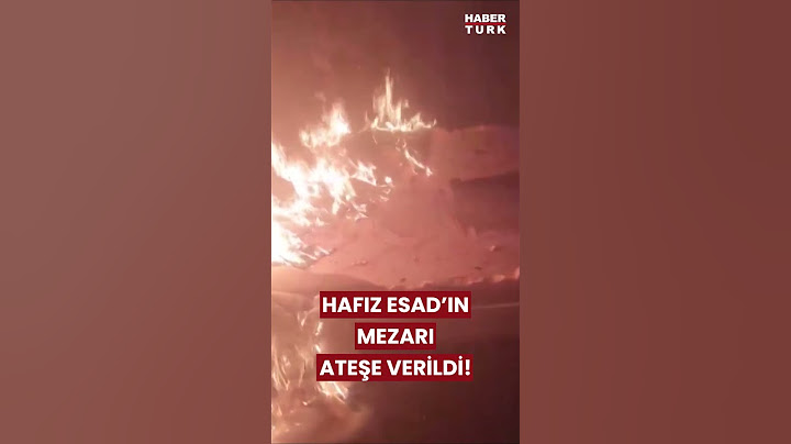 Beşar Esad'ın Babası Hafız Esad'ın Mezarı Yakıldı! Suriye'den Gelen O Görüntüler! #esad