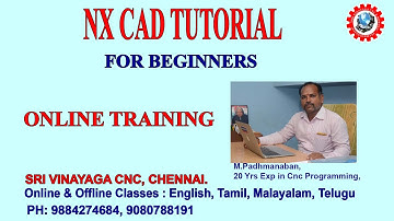 NX CAD TUTORIAL FOR BEGINNERS – NX ONLINE TRAINING