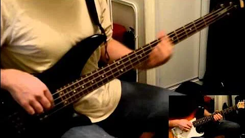 Phoenix - if i ever feel better instrumental backing track + bass cover