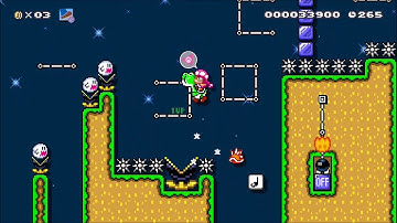 [SMM2] Pit of PePanga: Embryoshi by PePanga (1st Clear)