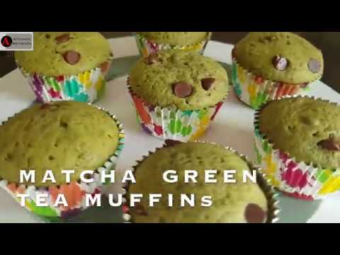 Video: Mga Green Tea Muffin