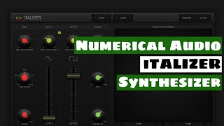Numerical Audio iTALIZER AUv3 Synthesizer Sound Demo