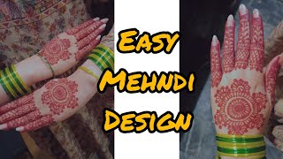 Easy Mehndi Tutorial | VERY BEAUTIFUL LATEST FLORAL ARABIC HENNA MEHNDI DESIGN | Bridal mehndi 💕💖