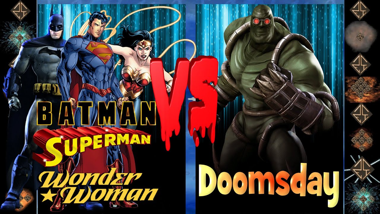 picture Batman Superman And Wonder Woman Vs Doomsday youtube