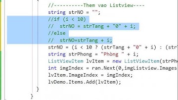 MF4- Demo listview and Treeview Part 2