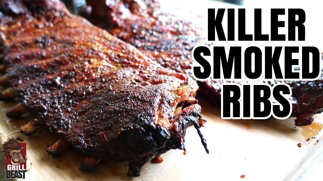 St. Louis Style Smoked Ribs Recipe - Grill Beast - YouTube