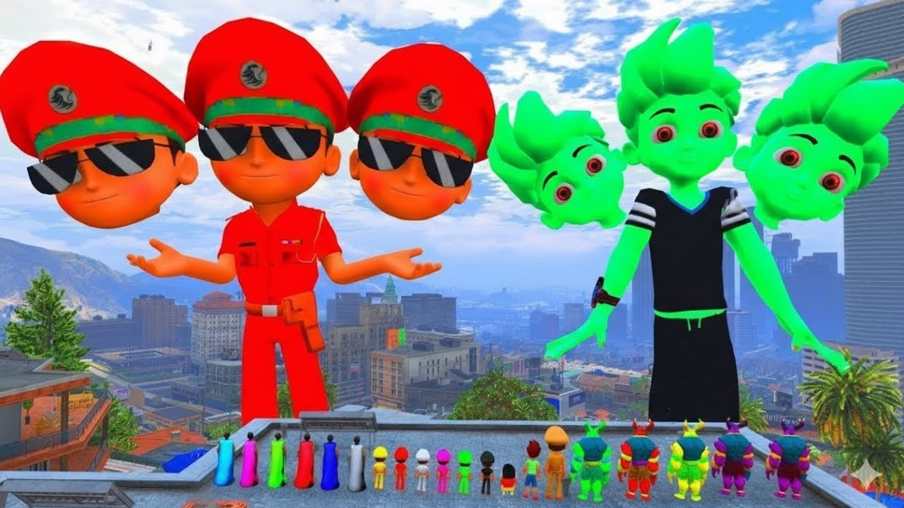 LITTLE SINGHAM WITH SHIVA KICKO SHINCHAN FOUND BIGGEST EVER KICKO IN GTA 5 #93