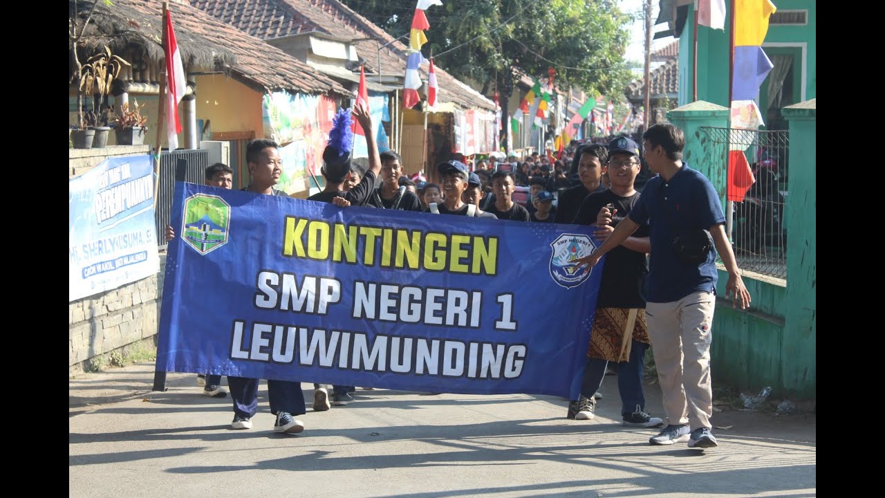 Karnaval 17 an di SMPN 1 Leuwimunding 2024