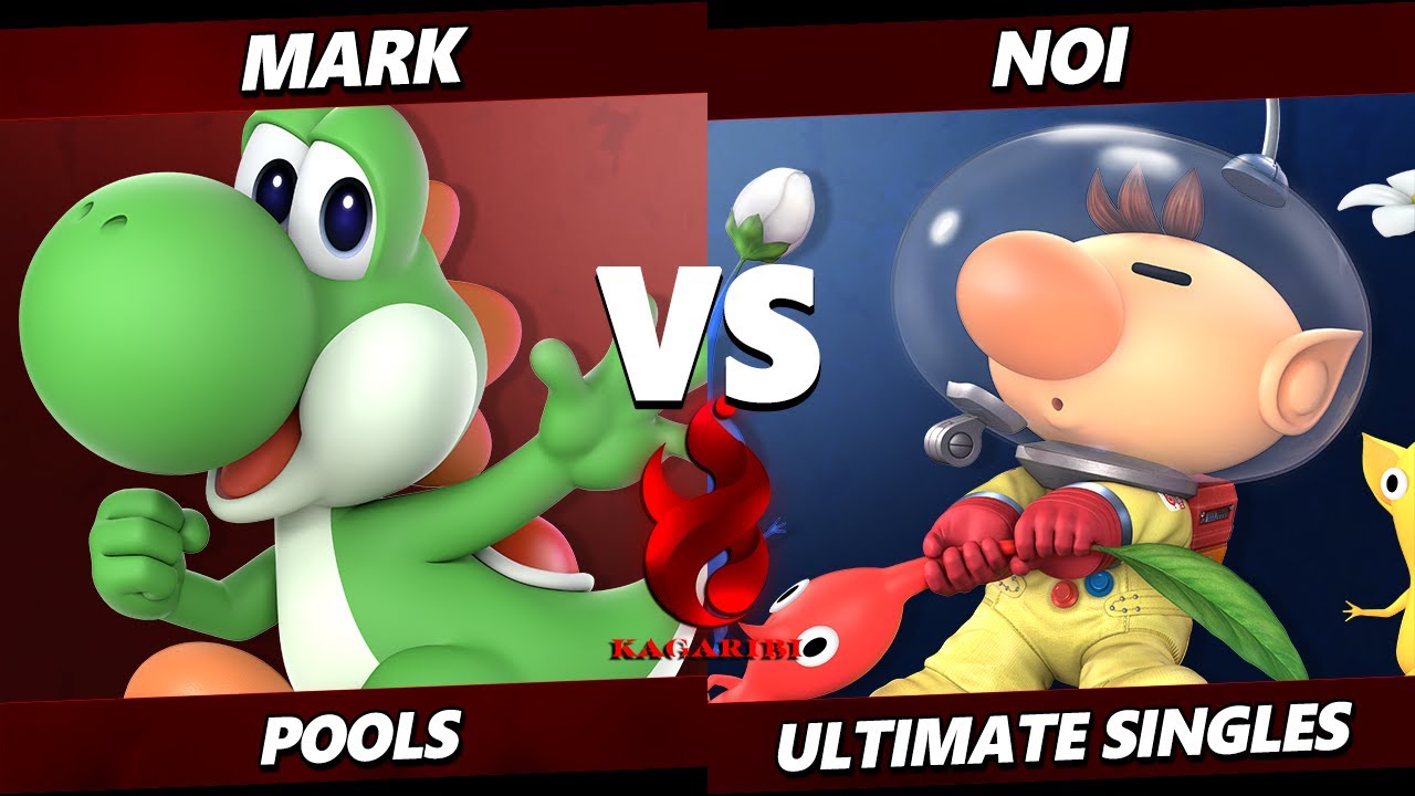 Kagaribi 14 - MarK (Yoshi) Vs. Noi (Olimar) Smash Ultimate - SSBU