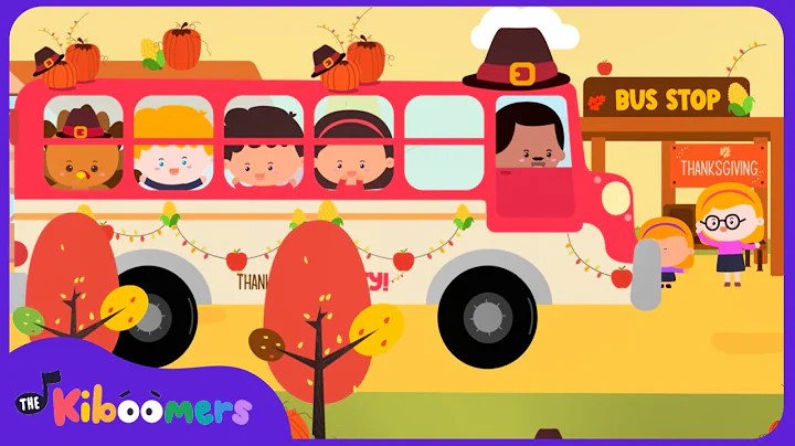 Wheels On The Bus Thanksgiving Song | The Kiboomers Fun & Educational Kids Songs & Nursery Rhymes
