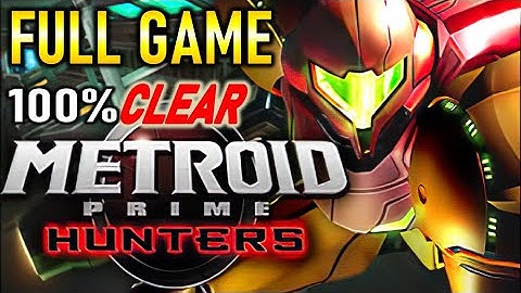Metroid Prime Hunters 4k: 100% Walkthrough (NO DAMAGE)