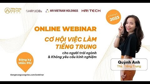 Việc làm tiếng trung tại bình định mới nhất