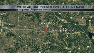 Two Dead, One person injured critically after two-vehicle crash on I-90 in Winona County